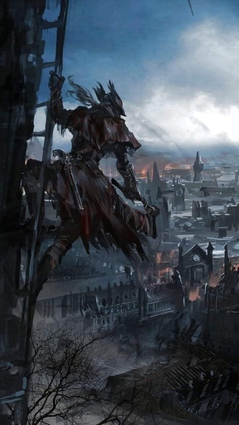 scenic Bloodborne wallpaper