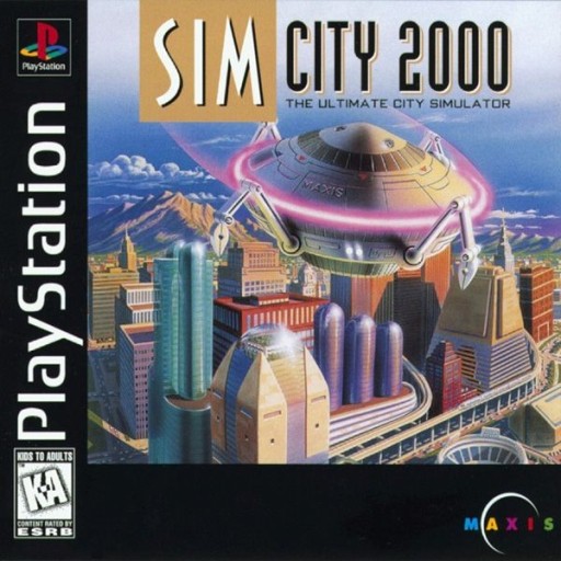 SimCity 2000 landscape wallpaper