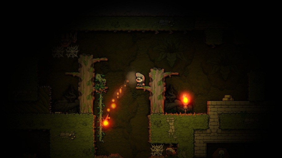 Dive into stunning Spelunky wallpaper for your desktop background