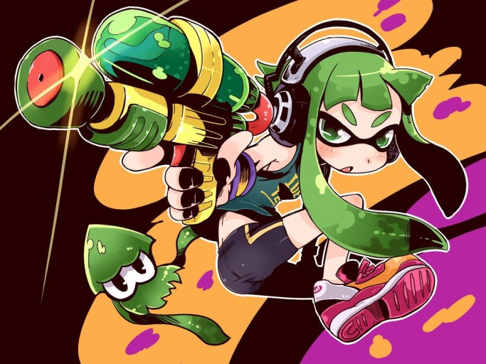 Splatoon wallpaper for desktop