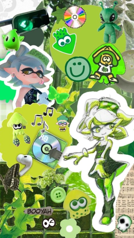 Splatoon wallpaper patterns