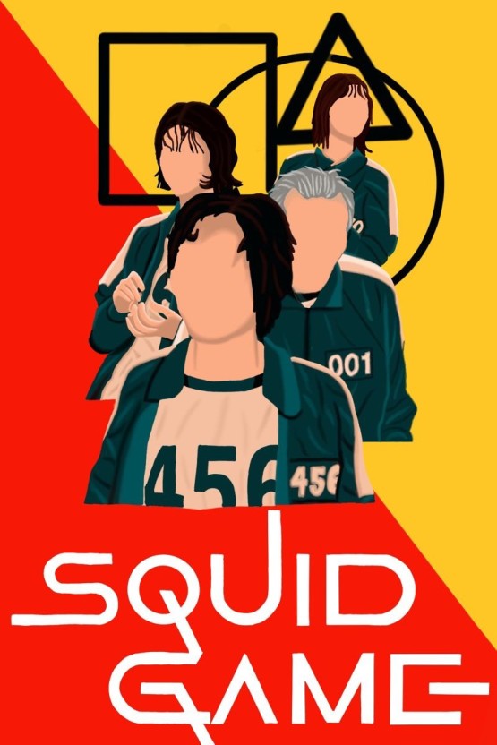 Squid game wallpaper for social media.