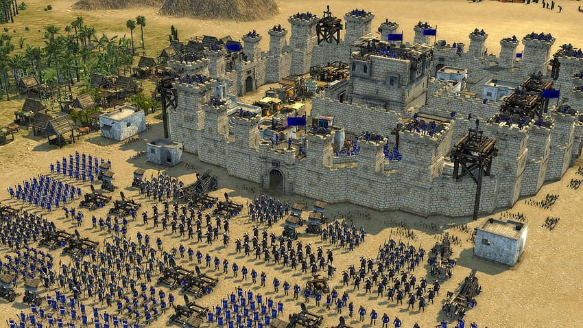 Stronghold strategy game backgrounds