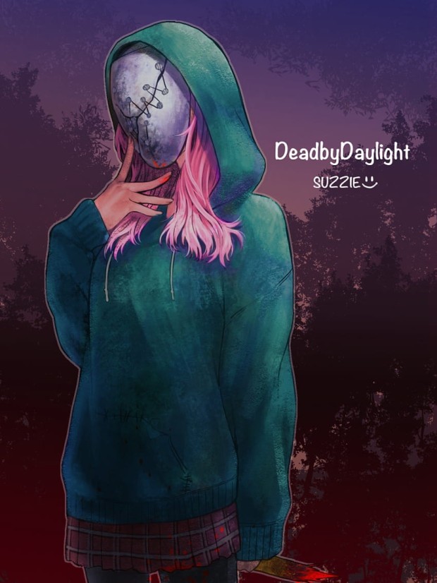 stylish Dead by Daylight wallpaper for desktops