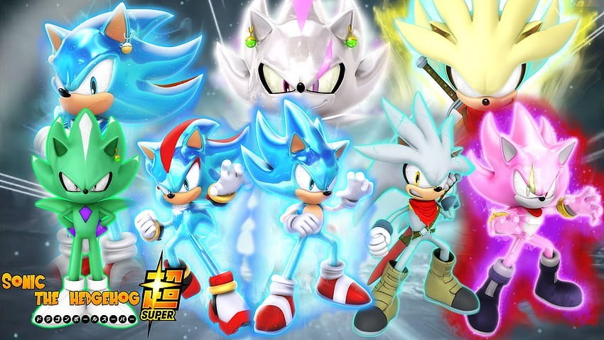 Super Sonic desktop wallpaper