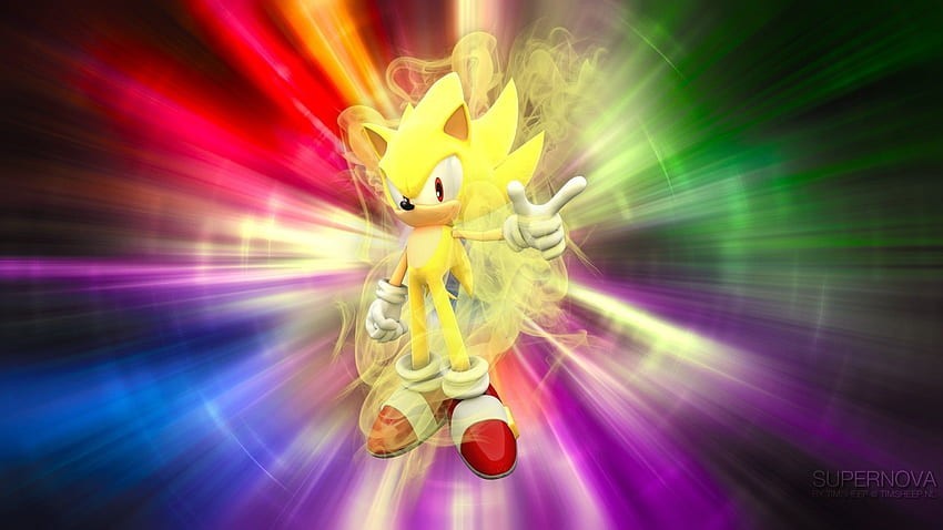 Super Sonic mobile wallpaper