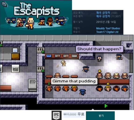 The Escapists character art