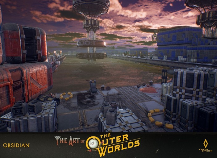 The Outer Worlds custom desktop backgrounds