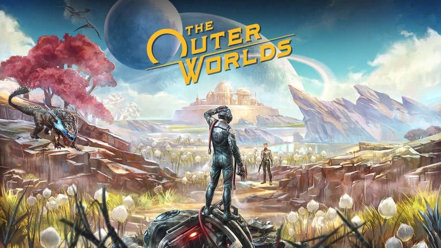 The Outer Worlds themed screensavers