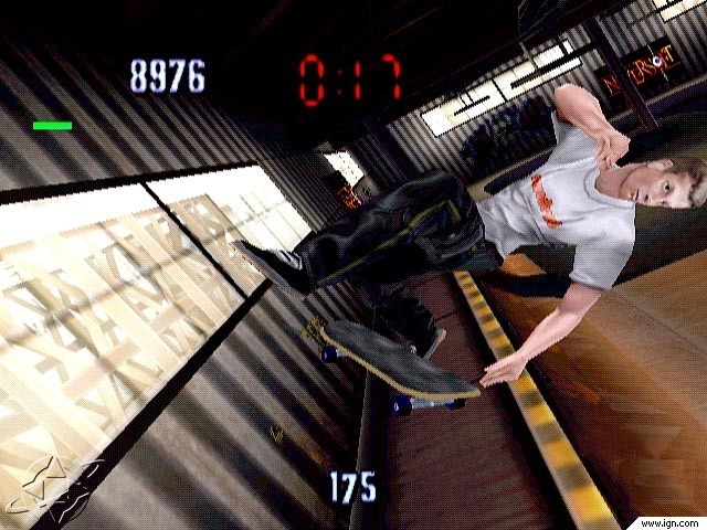 Tony Hawk's Pro Skater dynamic visuals