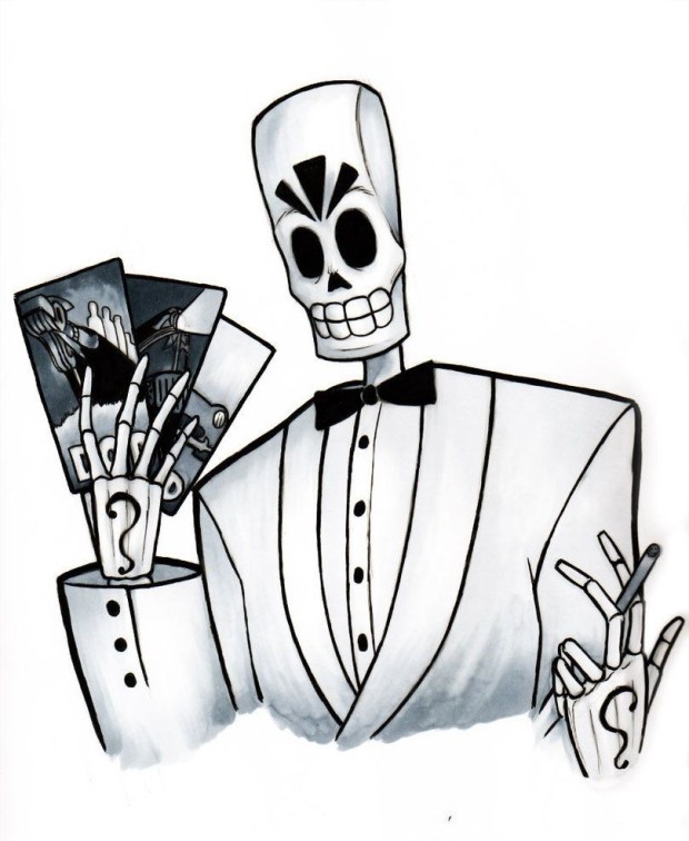 unique Grim Fandango backgrounds