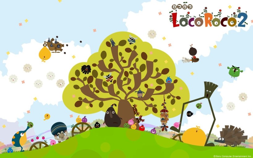 unique LocoRoco art wallpapers