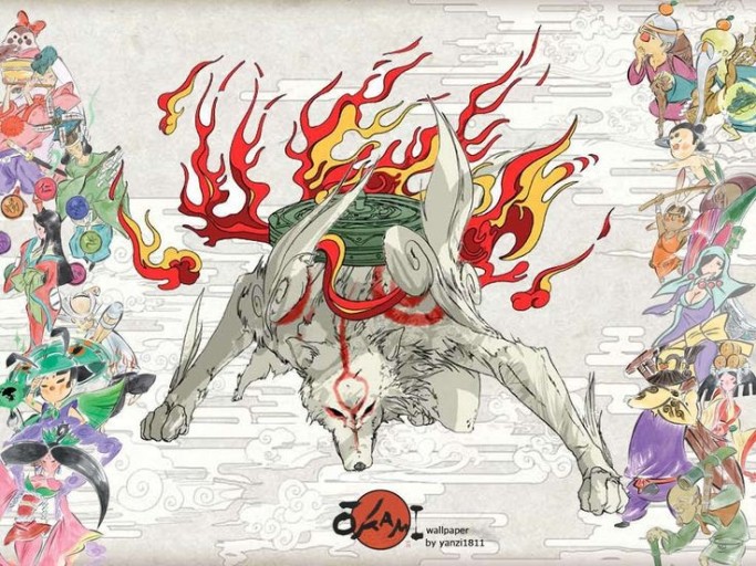 unique Okami gaming wallpapers