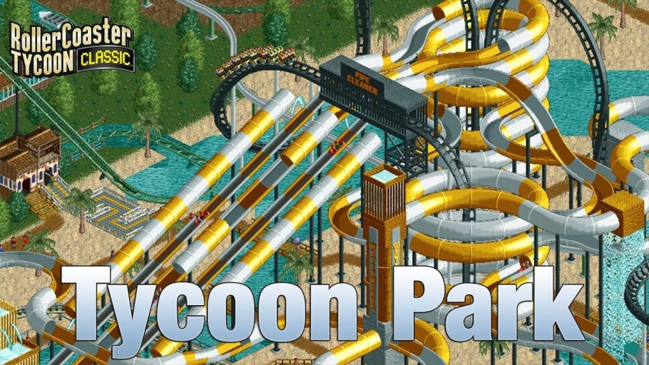 unique RollerCoaster Tycoon gaming wallpapers