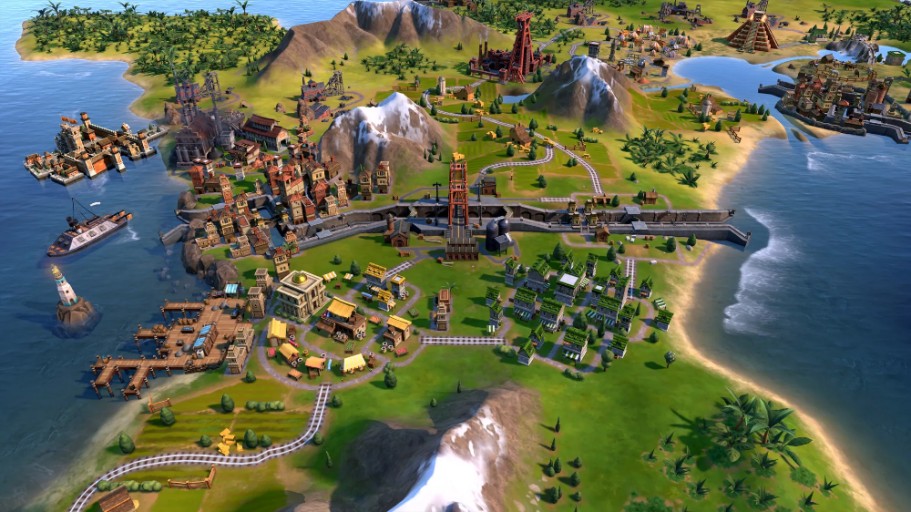 vibrant Civilization VI scenery images