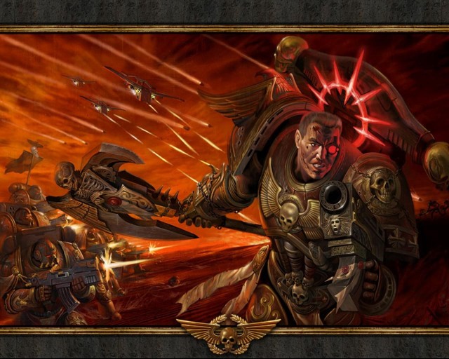 vibrant Dawn of War character images