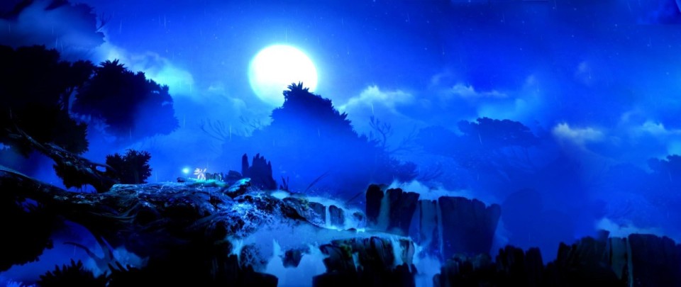 vibrant Ori and the Blind Forest scenery