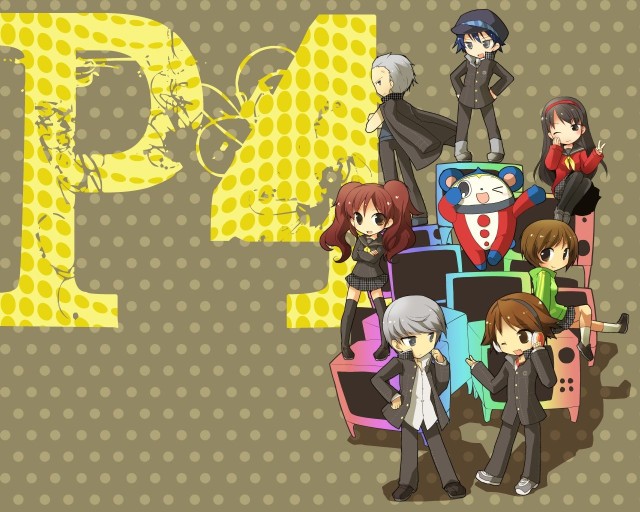 vibrant Persona 4 wallpaper