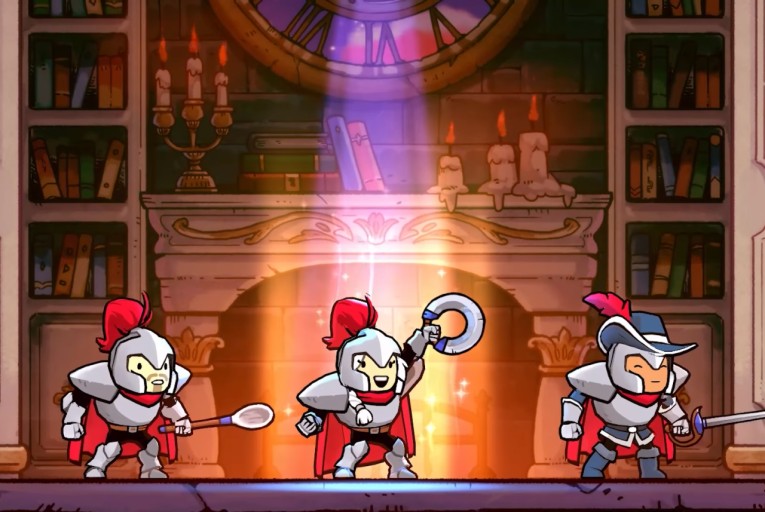 vibrant Rogue Legacy visuals