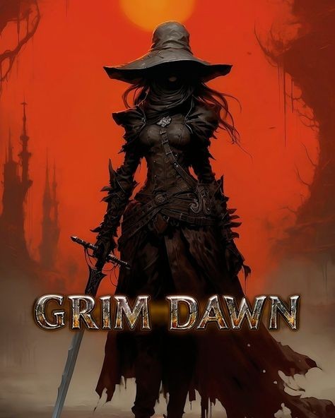 vivid Grim Dawn landscapes for backgrounds